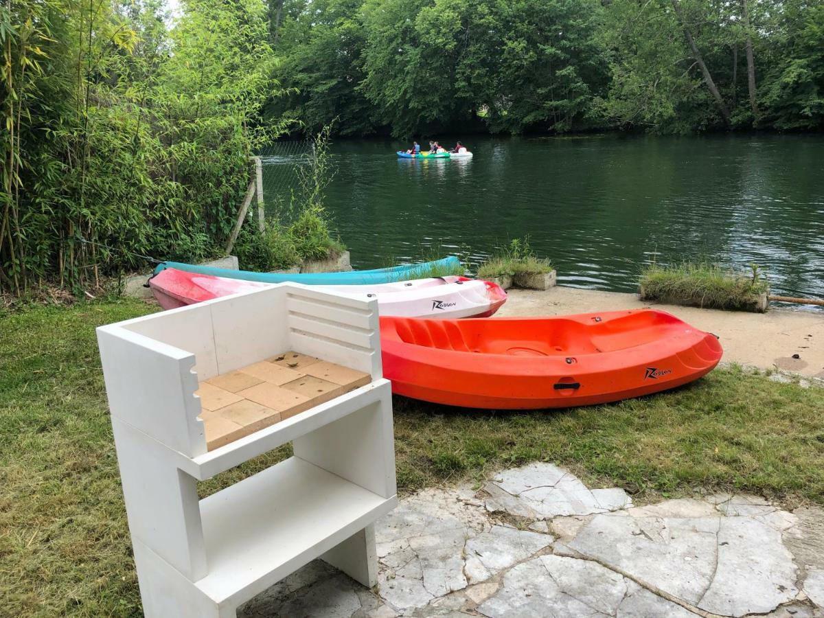 Вилла La Ravine Au Bord Du Loing Montigny-sur-Loing Экстерьер фото