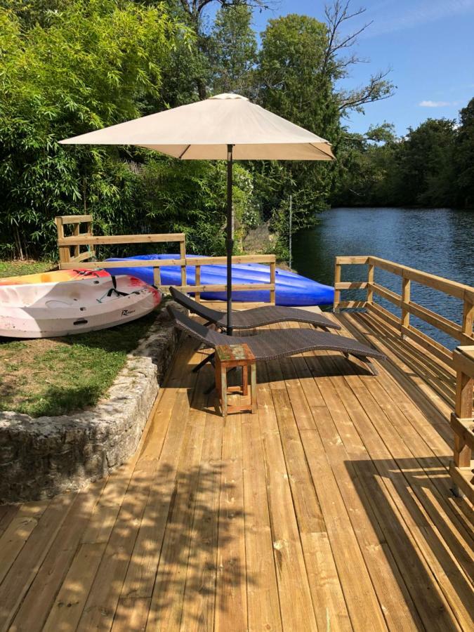 Вилла La Ravine Au Bord Du Loing Montigny-sur-Loing Экстерьер фото